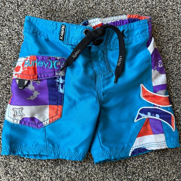 12 month boys Hurley swim board shorts - Picture 1 of 3